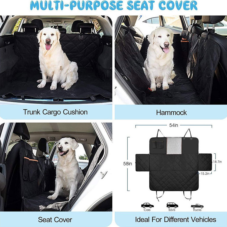 Hot sale car pet cushions wholesale car back seat waterproof, dirt-proof, scratch-resistant dog car seat cover