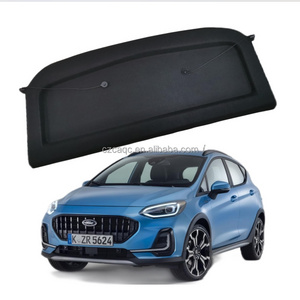 UK Market Car Interior Decoration Accessories Cargo cover for Ford Fiesta Mk8 2019 2020 2021 2022 2023 Parcel Shelf