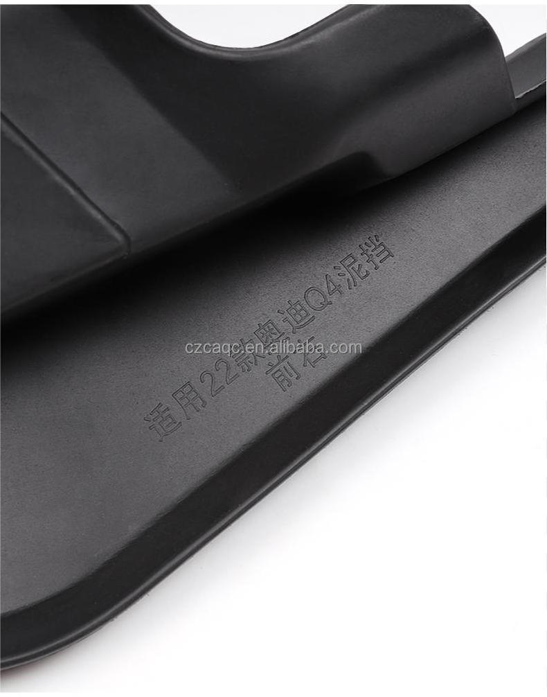 CCA High Quality Customized Mudguard Bracket Fender Flares For Audi Q4 e-tron 2022 2023 2024  Plastic Mud Flap