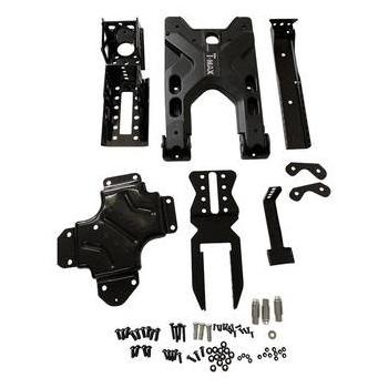 Rear door strengthening bracket T-max Auto Parts 37 Inch Tire Carrier For Jeep Wrangler Jk 2012-2018