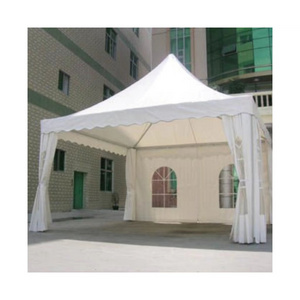 Garden Gazebo Glamping 6x6 high-peak Pagoda Tent with waterproof canopy