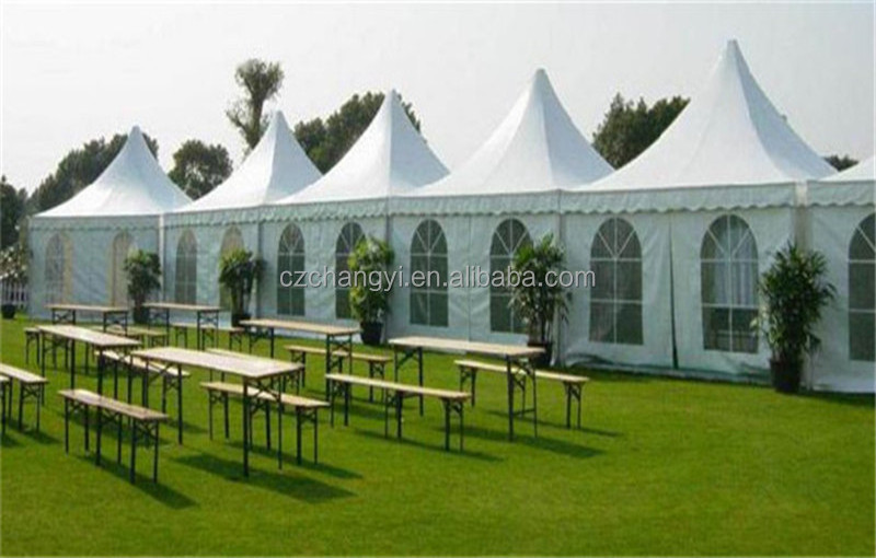 Factory sale 6x6m Outdoor Leisure Pagoda Gazebo Zelte Tent