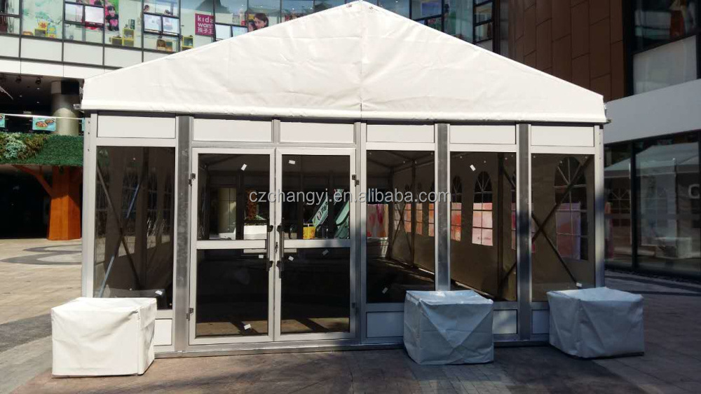 Professional Manufacture Outdoor Tent waterproof Exhibition tents with glass walls tent