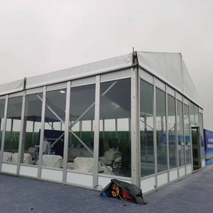 Aluminum Frame Glass Wall Marquee tent for Wedding Party Events