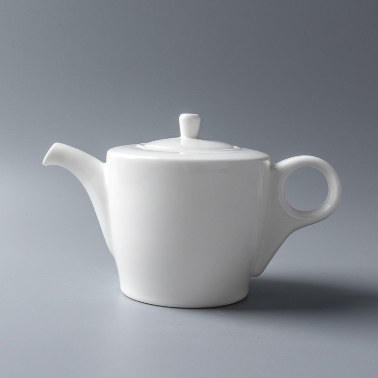 600ml Cheap Price Small Porcelain Tea Pot Sets Ceramic water White tea pot ceramic teapot porcelain cheap porcelain teapot