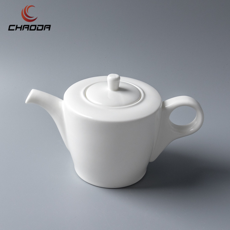 600ml Cheap Price Small Porcelain Tea Pot Sets Ceramic water White tea pot ceramic teapot porcelain cheap porcelain teapot