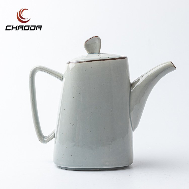 CHAODA Factory Wholesale Modern Porcelain Ceramic Teapot Chinese Ceramic Tea Pot Set For Sale