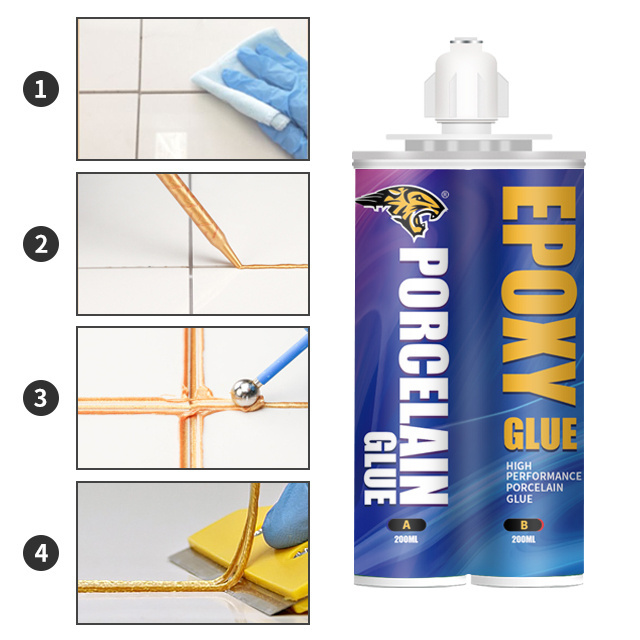 Epoxy Slurry Grouting Epoxy Grout 400ml Color Tile Grout