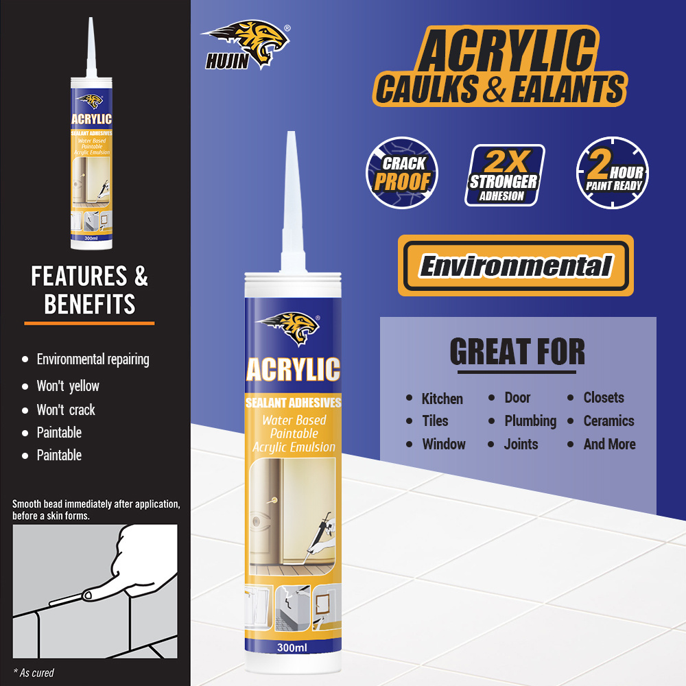 mastic acrylic sealant repairing caulking around windows filler paintable genera acrylic silicone sealant for cracks in walls