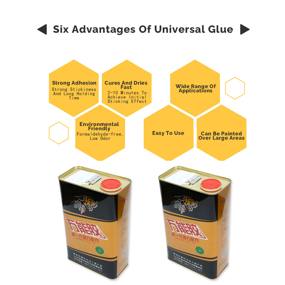 Transparent solvent based Chloroprene adhesive universal glue For Product assembly