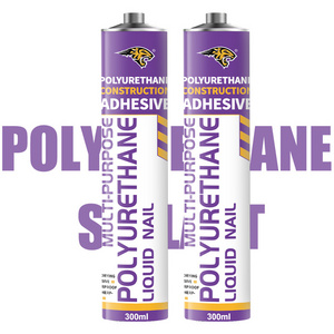 Good Quality Polyurethane Automotive Adhesive Easy to Apply Automotive Glass Glue Windshield Sealant Black