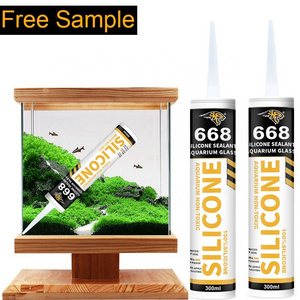 Transparent black large scale aquarium fish tank glass glue Germany Waterproof and anti mold wholesale