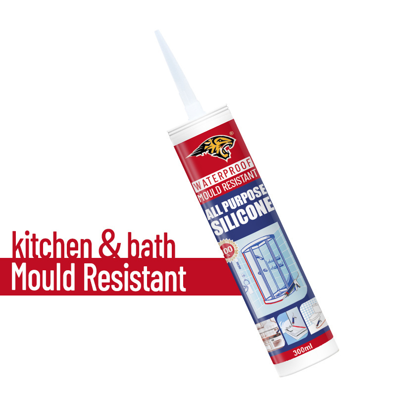 Waterproof and mildew-proof kitchen and bathroom transparent sealant foam glue