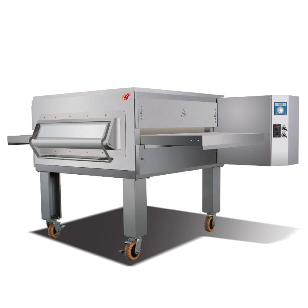 Commercial Kitchen Conveyer Pizza Maker Baking Oven Machine Forno Ofen Four A Gas Hot Air Electric Conveyor Belt Pizza Ovens