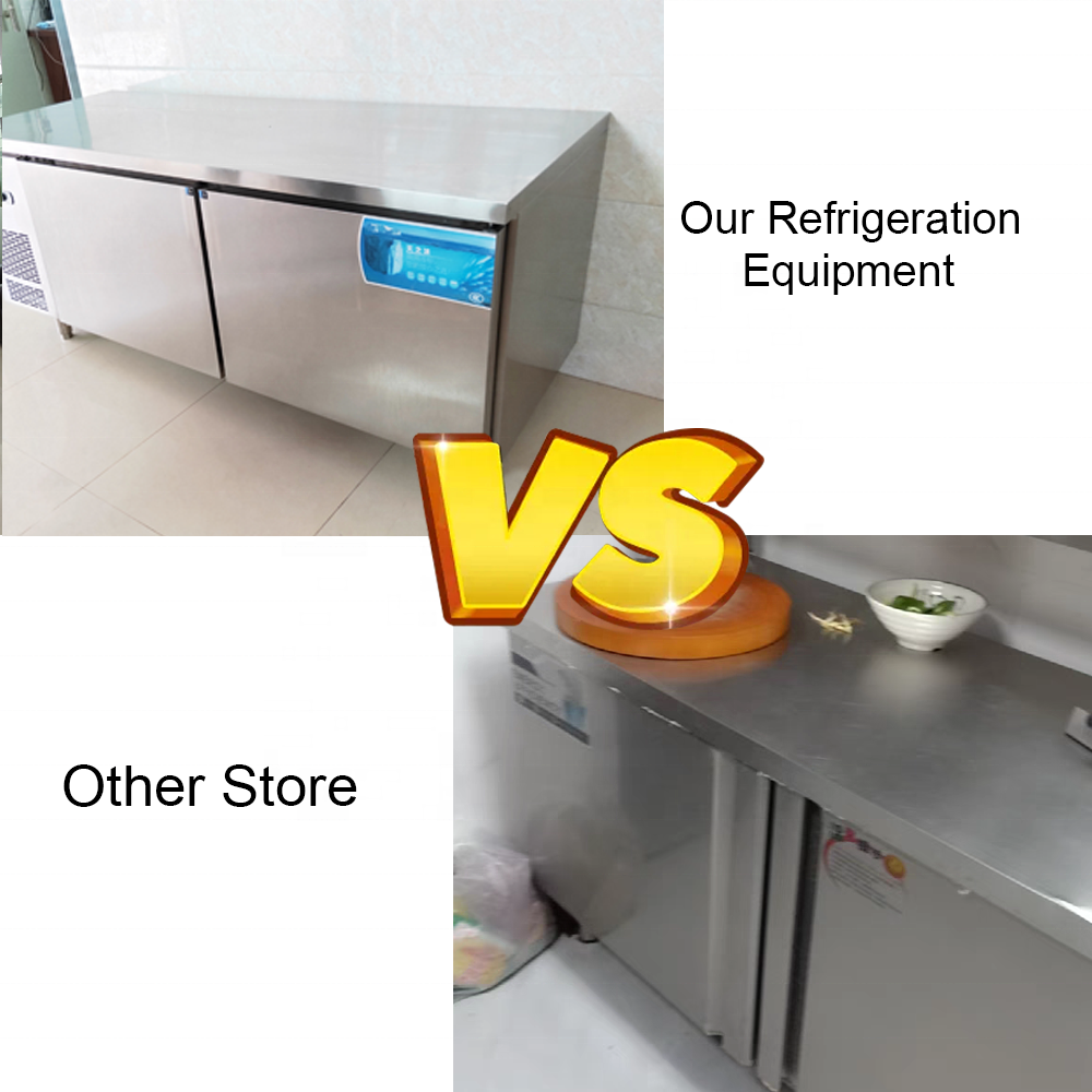 Commercial Restaurant Under Counter Refrigerators Fridge Table Sandwich Pizza  Prep Table Freezer Display Salad Bar Counter