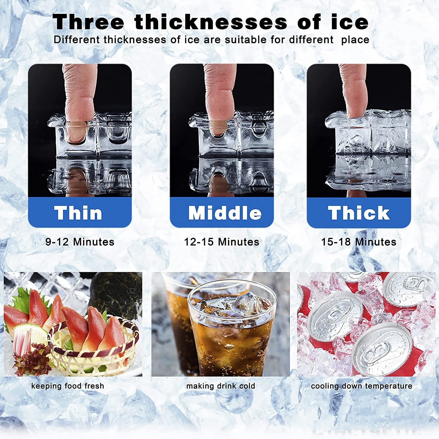 Ice Block Cube Maker Making Machine A Glace  Glacons Eismaschine Water Manufacturers  Italien Italian Commercial Ice Machines