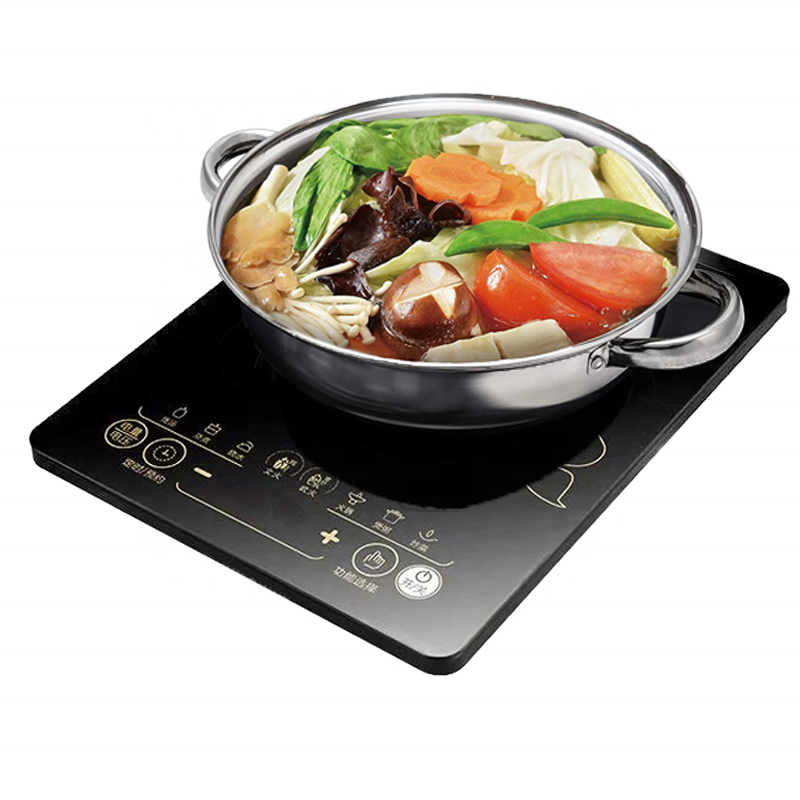 2000 Watt Ultra Thin  Induction Cooktop Electric Stove Stovetop Rechargeable 2000w Touch Control Clay Pot Induction Cooker