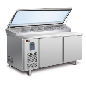 Commercial Restaurant Under Counter Refrigerators Fridge Table Sandwich Pizza  Prep Table Freezer Display Salad Bar Counter