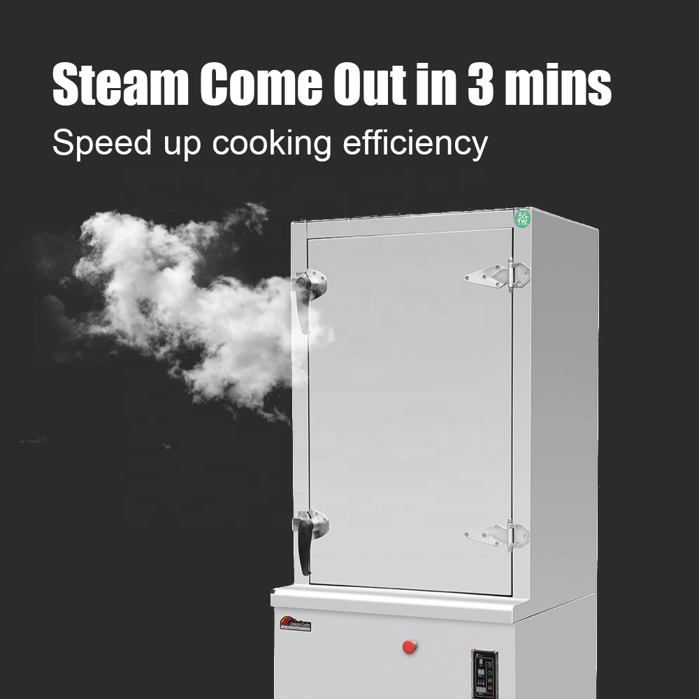 15KW Rice Steamer Hot Holding Cabinet idli Steamer Cooker Induktion Induction Commercial Steaming Rice Cabinet  for Restaurant