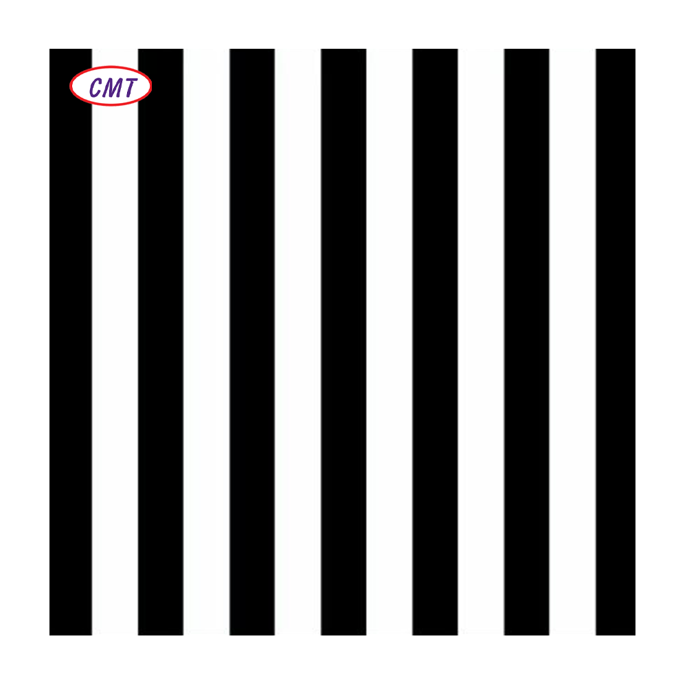 Low cost and high quality  black white stripe printed pu coated 600d polyester waterproof oxford beach chair fabric