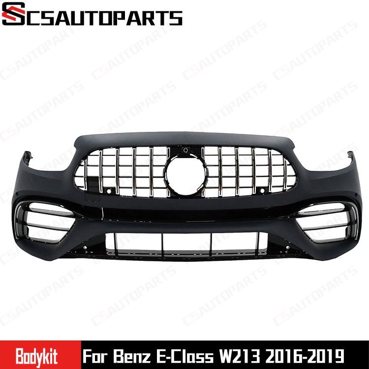 Front And Rear Bumper Body Kits With Headlight Taillight Tail Door For Mercedes W213 2016-2019 Upgraded To 2020 E63S AMG Style