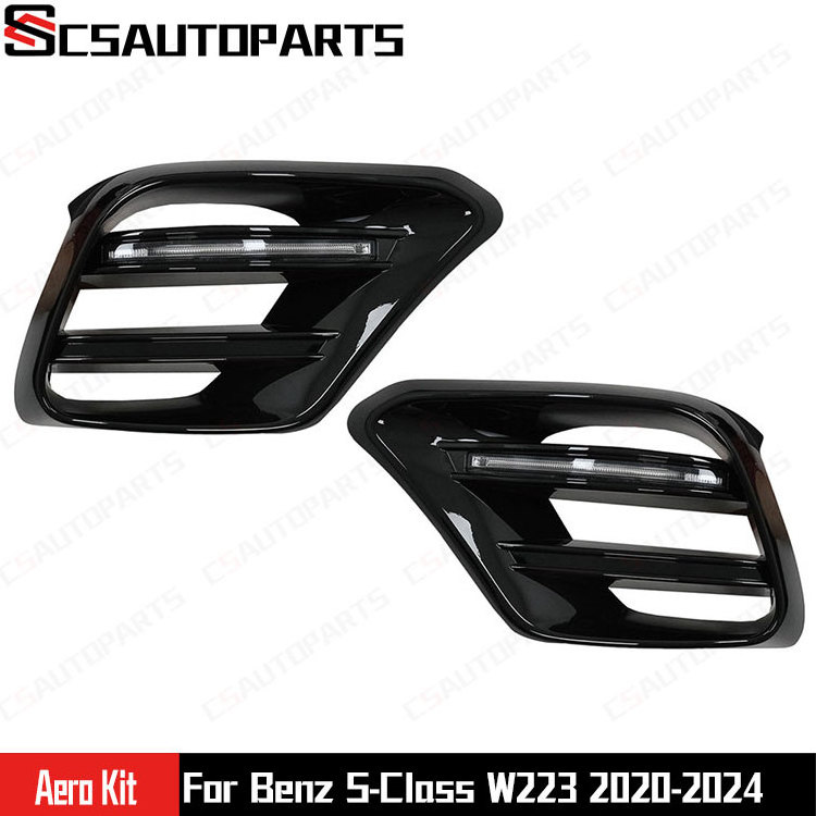 Upgrade BRS Style Body Kits Fit For Mercedes S-Class W223 2020-2024 S560 S500 S550 S63AMG