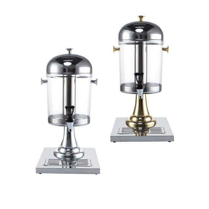 YITIAN Factory Direst Stainless Steel Juice Dispenser Restaurant Hotel Catering Buffet Party Tower Beverage Dispenser With Tap