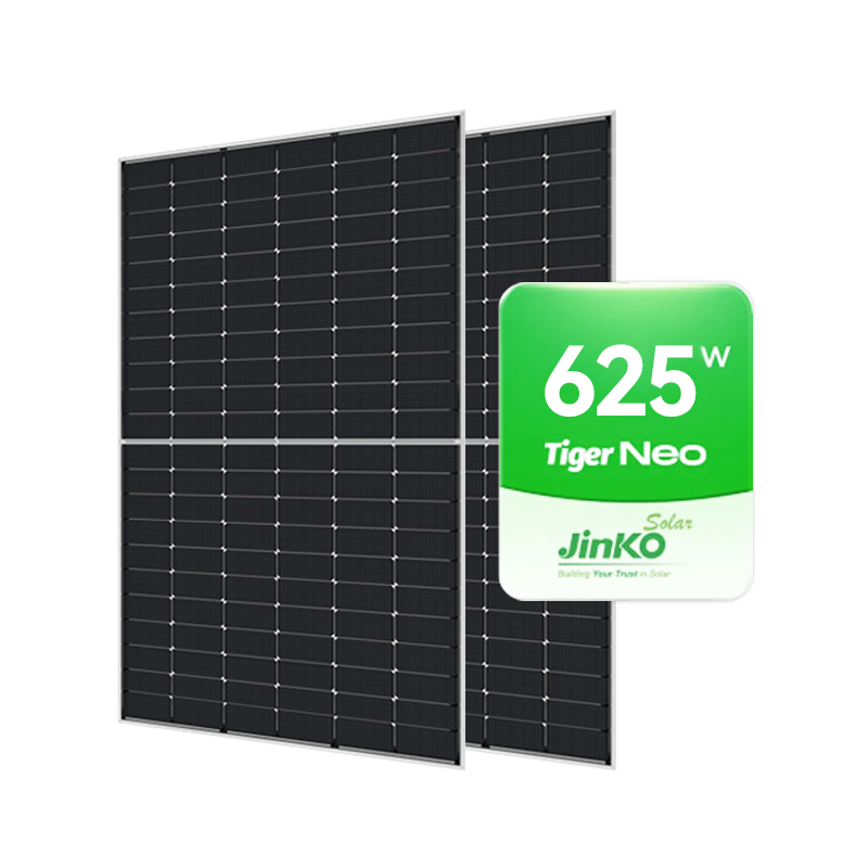 jinko solar panel n-type 600W 605W 610W 615W 620W 625W jinko tiger neo n-type solar panel bifacial pv panel array