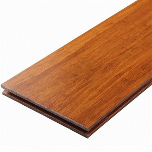 solid carbonized side press strand woven bamboo plywood floor  17mm laminate bamboo flooring