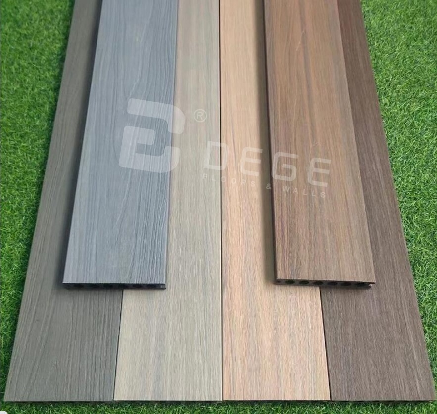 New Co-Extrusion Composite Decking WPC Waterproof Capped Decking Composite Flooring