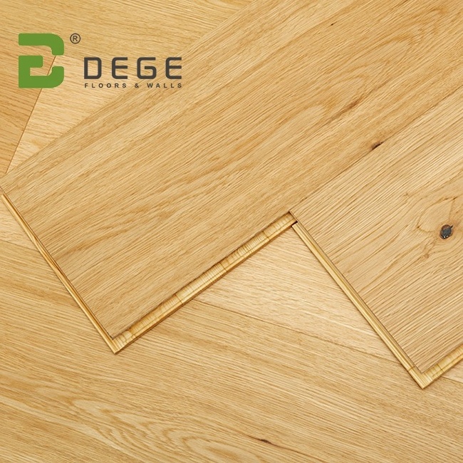 Waterproof Durable Multilayer/3 Layer Engineered White European Oak Wood Flooring