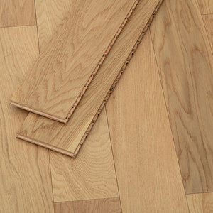 Waterproof Durable Engineered White  European Oak timber parquet Solid  Hardwood Wood Indoor Flooring