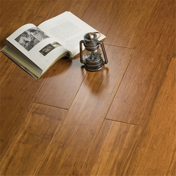 indoor carbonizedstrand tiger strand woven 165mm carbonizedstrand bamboo flooring floating bamboo solid wooden floor