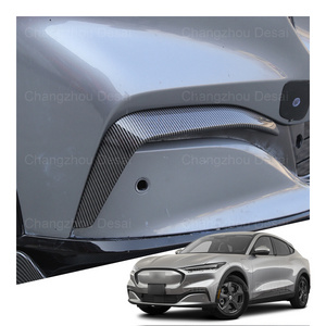 2022 Car Accessories Parts decoration Front bumper Wind Knife Front Bumper Canard For Ford Mach-e 2021