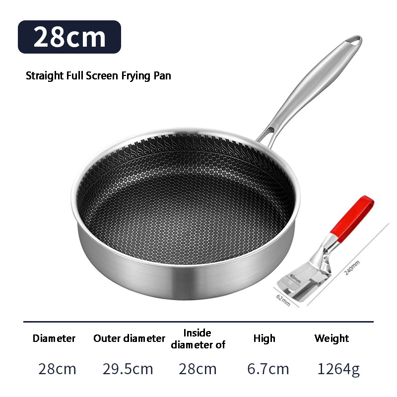 Stainless Steel 5 Pcs Cookware Non Stick Pots Sets Nonstick Casserole Kitchenware Ollas Cooking Pot Set