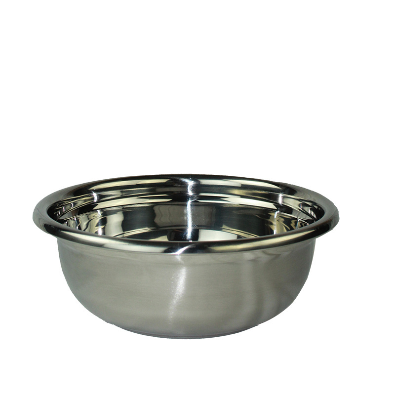 Kitchenware Widely Applicable Multi-size Stainless Steel Wash Bowl Basin For Washing Rice Vegetable