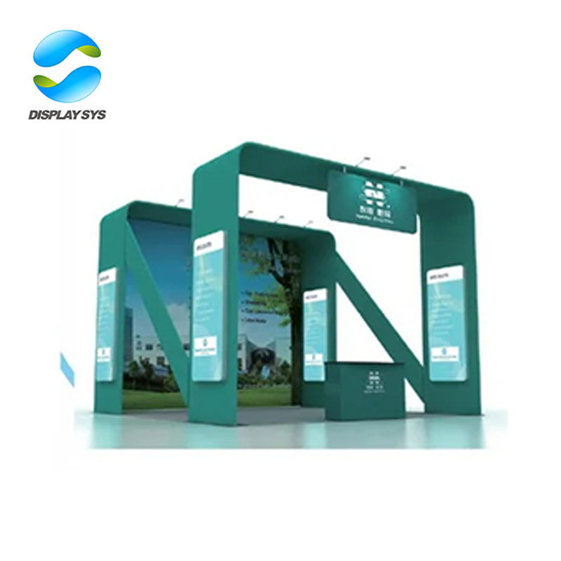 portable trade show standard exhibition booth 3x3 design and fabrication