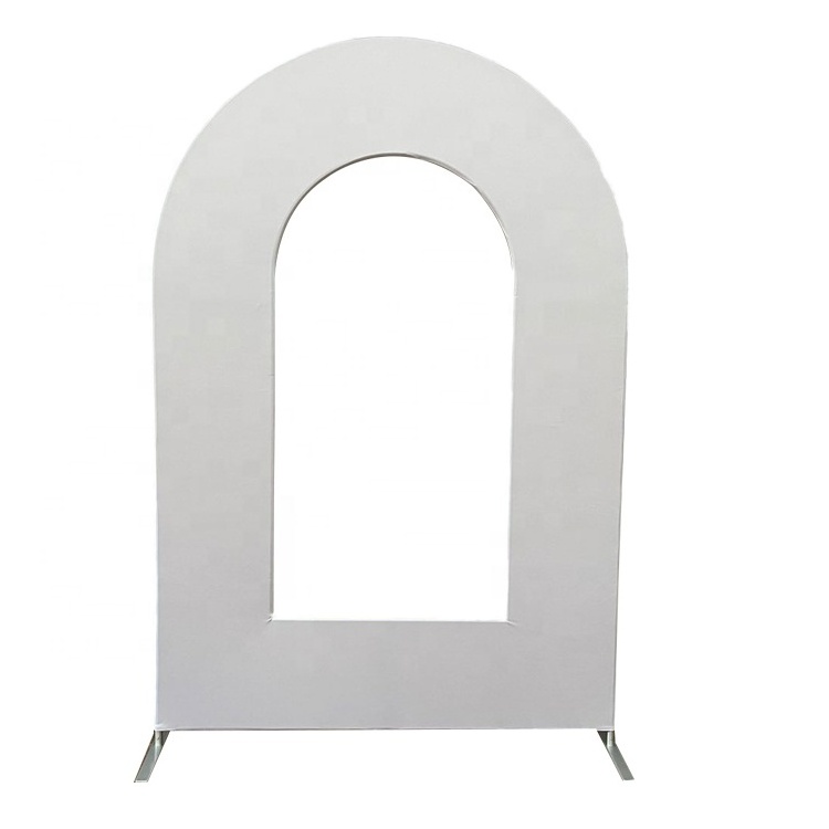 Open arched backdrop wedding event decoration photo booth props portable wall standing backdrop