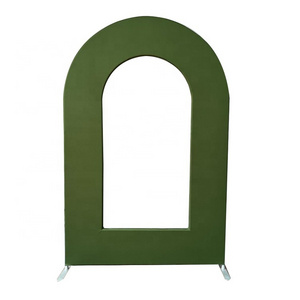 Open arched backdrop wedding event decoration photo booth props portable wall standing backdrop