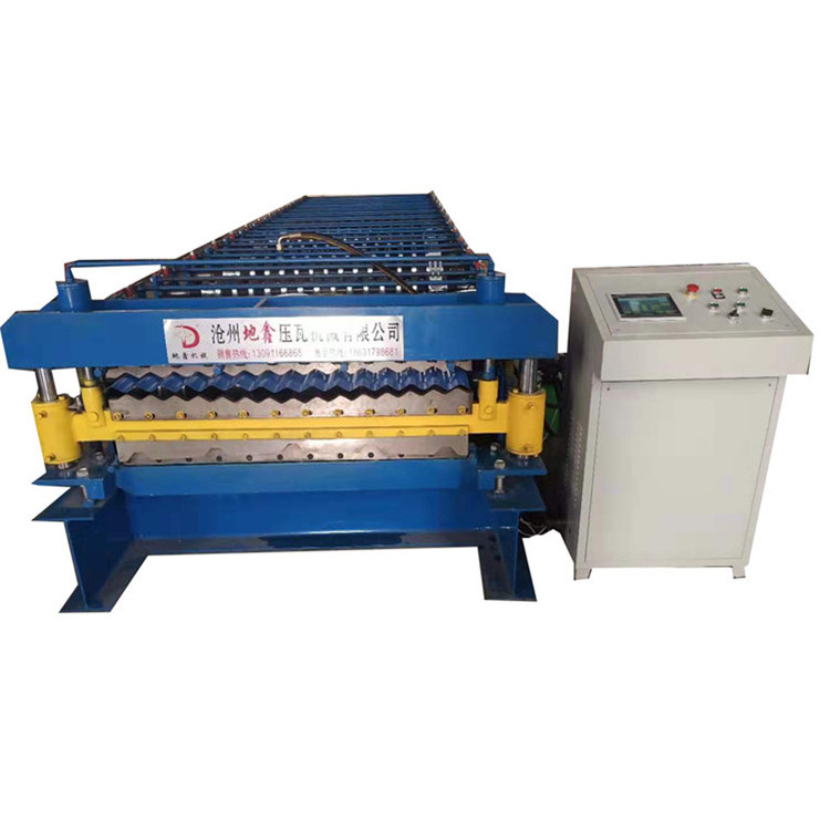 interlocking bricks seamless gutter machine