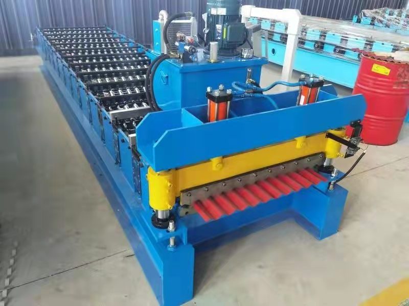 zimbabwe 686/925 Roof Sheet tile making machinery  trapezoidal Metal Roofing Sheet Roll Forming Machine