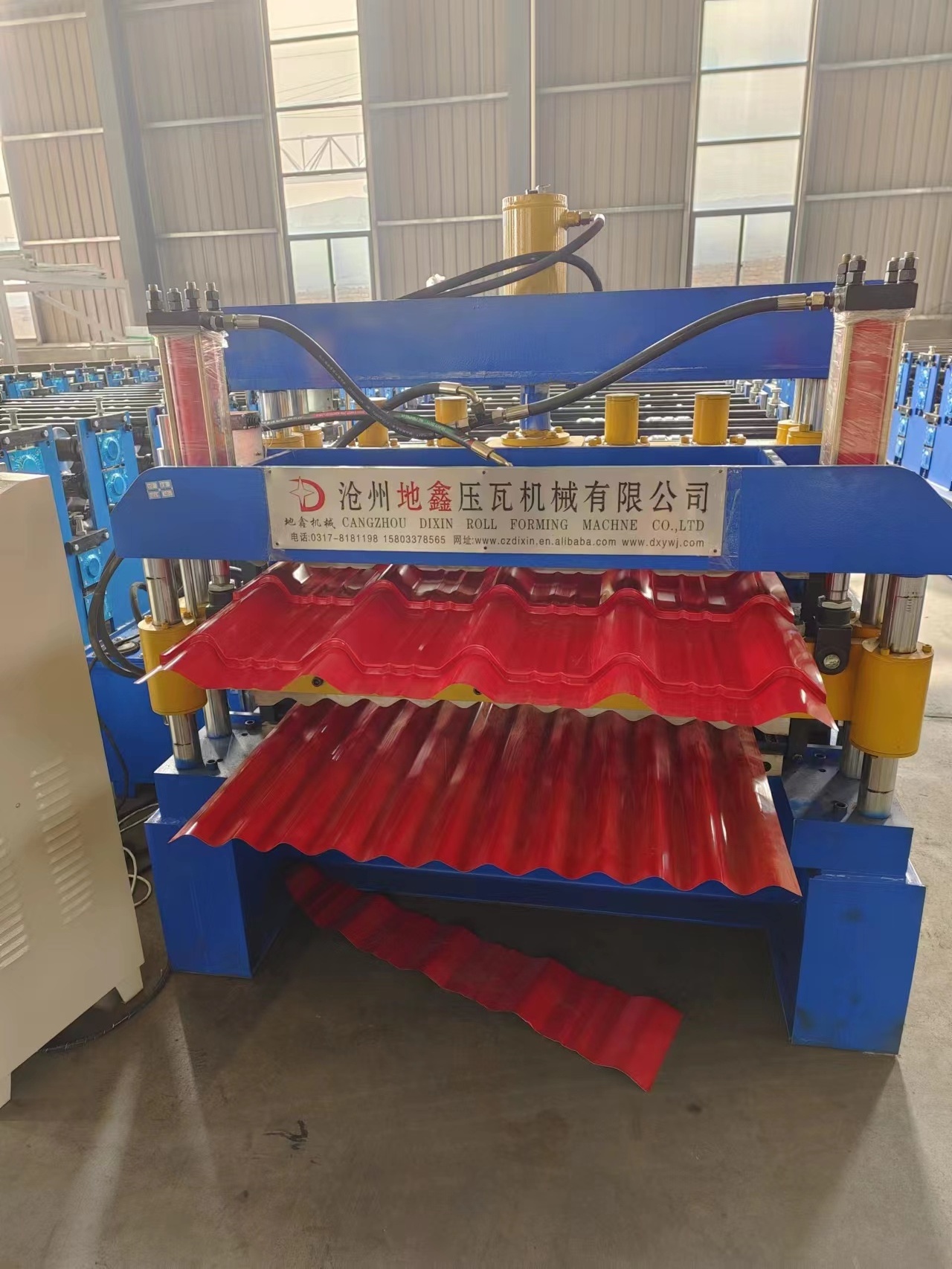 roll forming price channel 3d wall panel making machine