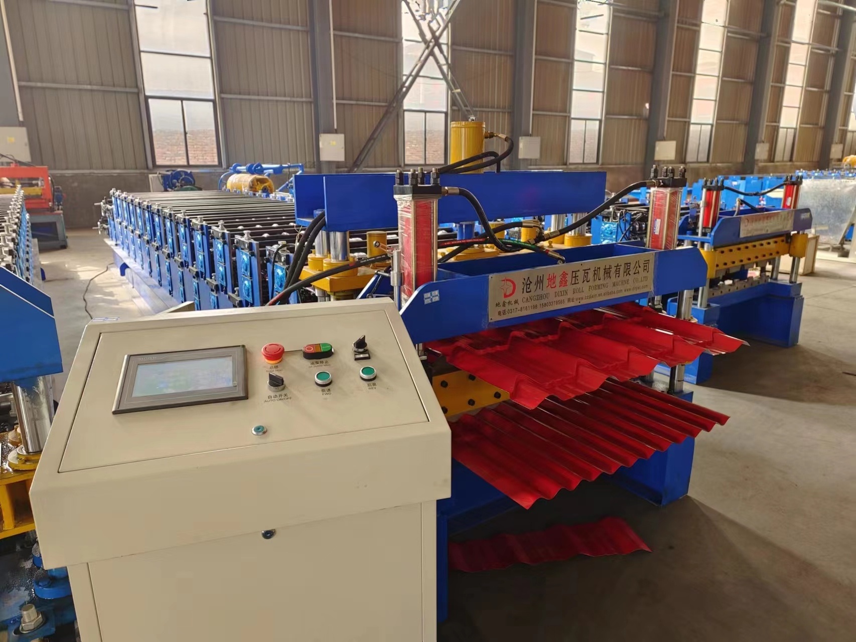 roll forming price channel 3d wall panel making machine