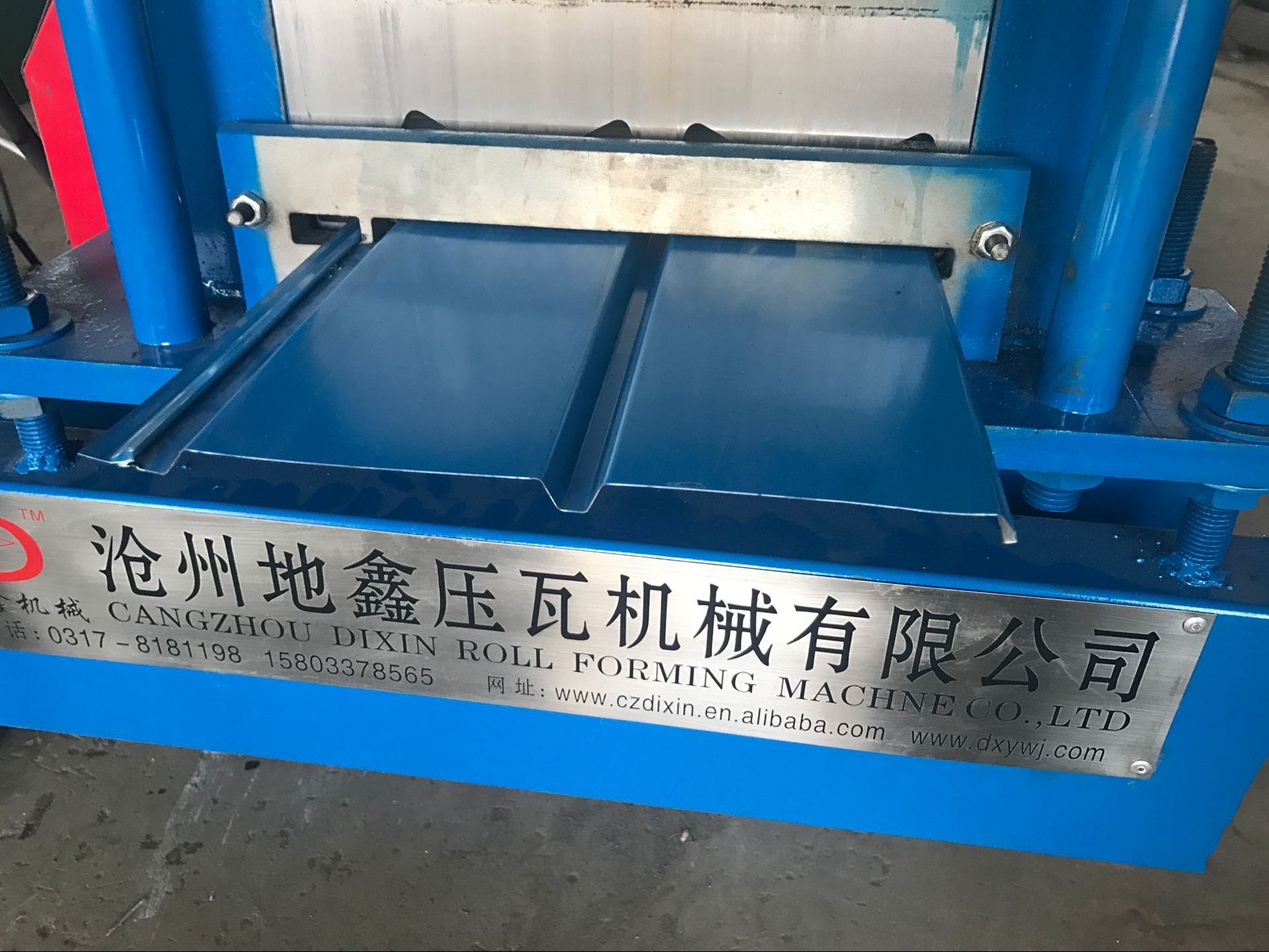 PLC control aluminum coil metal sheet siding roll forming machine for sale