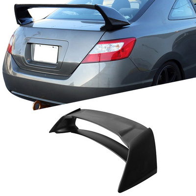 Primer ABS CAR REAR TRUNK SPOILER WING For HONDA CIVIC 2006-2011