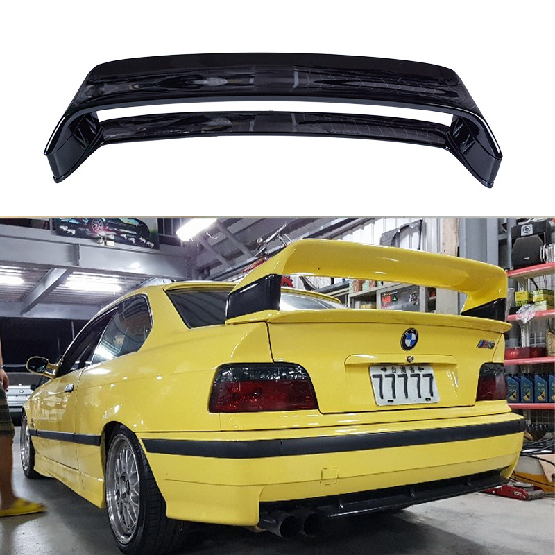 E36 rear spoiler car exterior accessories rear tail trunk spoiler for BMW E36 1992-1999 4-door 2-door