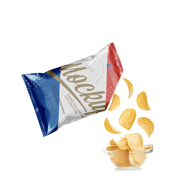 Chips Packaging Film Tortilla Bags Plastic Packages For Nuts Back Sealing Candy Printed Sweet Bag Nylon For Biscuits