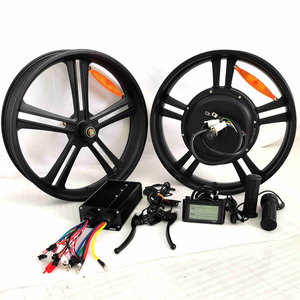 3000w fat tire electric bike kit 20 inch 3000w ebike conversion kit de motor electrico para bicicleta