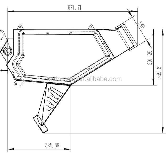 heavy electric frame bike electric bike battery hidden battery box/holder frame