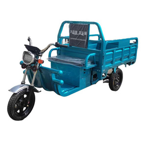 2024 adult electric tricycles 48V 600W electric cargo tricycle 35kmh speed 3 wheel bike